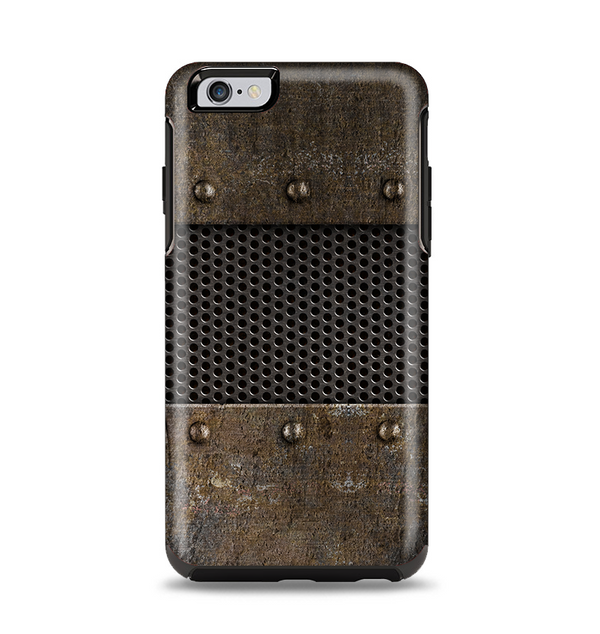 The Bolted Rustic Metal Sheets Apple iPhone 6 Plus Otterbox Symmetry Case Skin Set