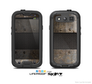 The Bolted Rustic Metal Sheets Skin For The Samsung Galaxy S3 LifeProof Case