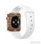 The Bolted Wood Planks Full-Body Skin Kit for the Apple Watch