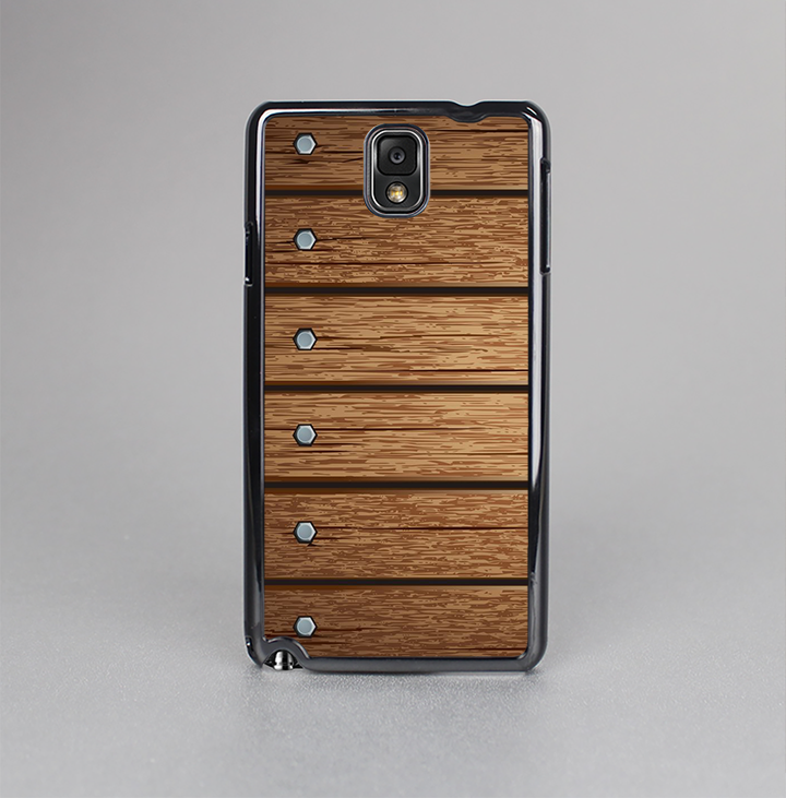 The Bolted Wood Planks Skin-Sert Case for the Samsung Galaxy Note 3
