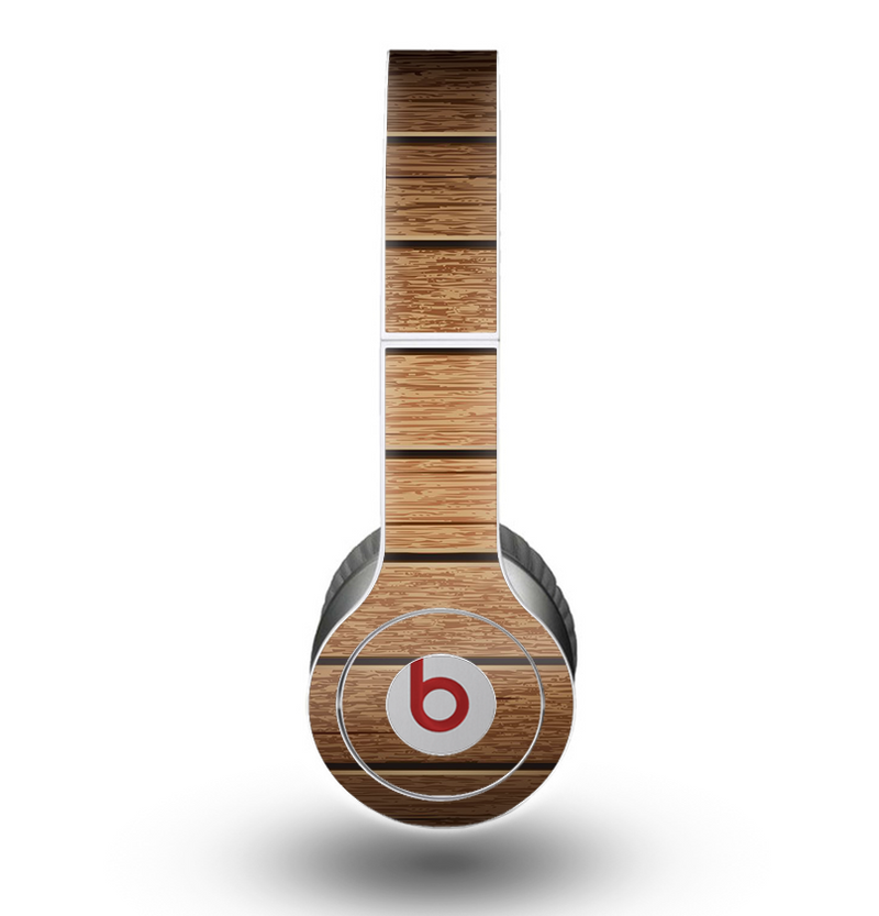 The Bolted Wood Planks Skin for the Beats by Dre Original Solo-Solo HD Headphones
