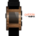 The Bolted Wood Planks Skin for the Pebble SmartWatch