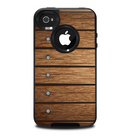 The Bolted Wood Planks Skin for the iPhone 4-4s OtterBox Commuter Case