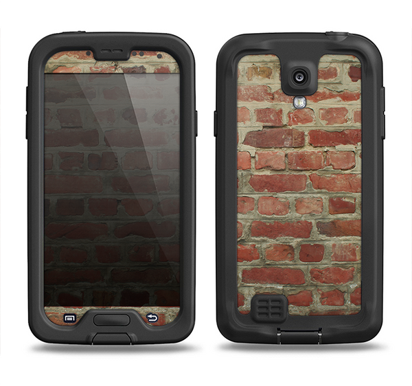The Brick Wall Samsung Galaxy S4 LifeProof Nuud Case Skin Set