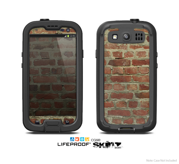 The Brick Wall Skin For The Samsung Galaxy S3 LifeProof Case