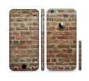 The Brick Wall Sectioned Skin Series for the Apple iPhone 6s Plus