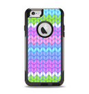 The Bright-Colored Knit Pattern Apple iPhone 6 Otterbox Commuter Case Skin Set