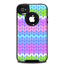 The Bright-Colored Knit Pattern Skin for the iPhone 4-4s OtterBox Commuter Case