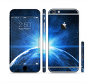 The Bright Blue Earth Light Flash Sectioned Skin Series for the Apple iPhone 6s Plus