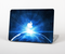 The Bright Blue Earth Light Flash Skin Set for the Apple MacBook Air 11"