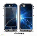 The Bright Blue Earth Light Flash Skin for the iPhone 5c nüüd LifeProof Case