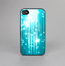 The Bright Blue Glistening Streaks Skin-Sert for the Apple iPhone 4-4s Skin-Sert Case