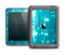 The Bright Blue Glistening Streaks Apple iPad Mini LifeProof Fre Case Skin Set