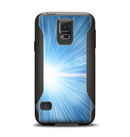 The Bright Blue Light Samsung Galaxy S5 Otterbox Commuter Case Skin Set