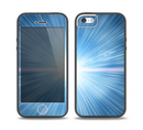 The Bright Blue Light Skin Set for the iPhone 5-5s Skech Glow Case