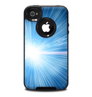 The Bright Blue Light Skin for the iPhone 4-4s OtterBox Commuter Case