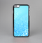 The Bright Blue Vector Spiral Pattern Skin-Sert Case for the Apple iPhone 6 Plus