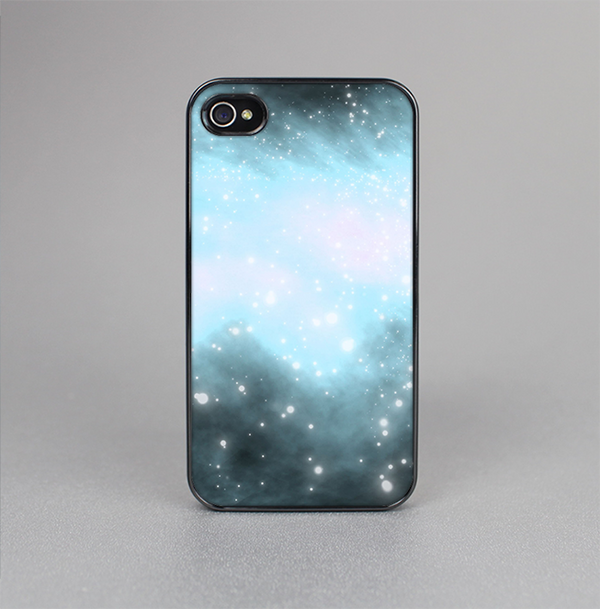 The Bright Blue Vivid Galaxy Skin-Sert for the Apple iPhone 4-4s Skin-Sert Case