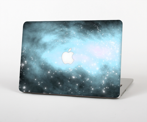 The Bright Blue Vivid Galaxy Skin Set for the Apple MacBook Air 11"