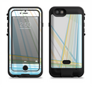 the bright blue and yellow lines  iPhone 6/6s Plus LifeProof Fre POWER Case Skin Kit