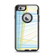 The Bright Blue and Yellow Lines Apple iPhone 6 Otterbox Defender Case Skin Set