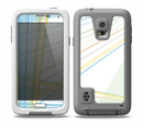 The Bright Blue and Yellow Lines Skin Samsung Galaxy S5 frē LifeProof Case