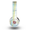 The Bright Blue and Yellow Lines Skin for the Original Beats by Dre Wireless Headphones