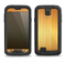 The Bright Brushed Gold Surface Samsung Galaxy S4 LifeProof Fre Case Skin Set