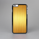 The Bright Brushed Gold Surface Skin-Sert Case for the Apple iPhone 6 Plus