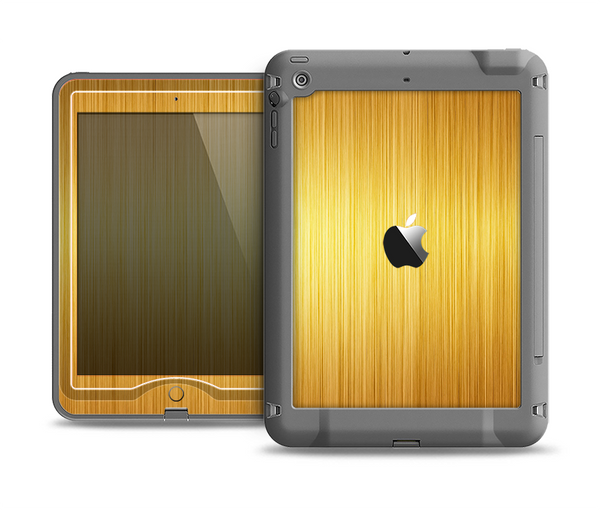 The Bright Brushed Gold Surface Apple iPad Mini LifeProof Nuud Case Skin Set