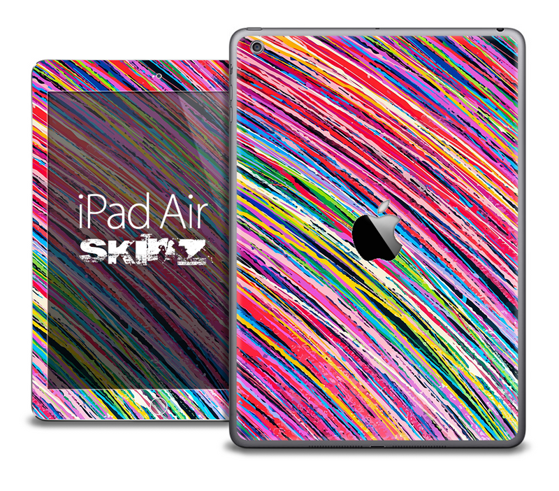 The Bright Color Strokes Skin for the iPad Air