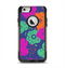 The Bright Colored Cartoon Flowers Apple iPhone 6 Otterbox Commuter Case Skin Set