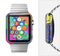 The Bright Colored Cartoon Flowers Full-Body Skin Kit for the Apple Watch