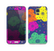 The Bright Colored Cartoon Flowers Skin For the Samsung Galaxy S5
