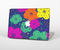 The Bright Colored Cartoon Flowers Skin Set for the Apple MacBook Air 11"