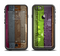 The Bright Colored Peeled Wood Planks Apple iPhone 6 LifeProof Fre Case Skin Set