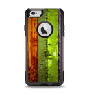 The Bright Colored Peeled Wood Planks Apple iPhone 6 Otterbox Commuter Case Skin Set