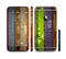 The Bright Colored Peeled Wood Planks Sectioned Skin Series for the Apple iPhone 6 Plus