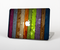 The Bright Colored Peeled Wood Planks Skin Set for the Apple MacBook Air 11"