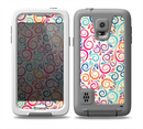 The Bright Colored Vector Spiral Pattern Skin for the Samsung Galaxy S5 frē LifeProof Case
