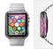 The Bright Colorful Flower Sprouts Full-Body Skin Kit for the Apple Watch
