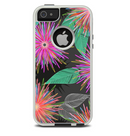 The Bright Colorful Flower Sprouts Skin For The iPhone 5-5s Otterbox Commuter Case