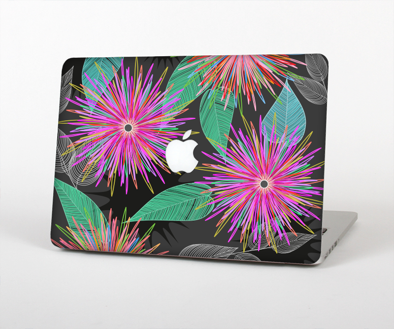 The Bright Colorful Flower Sprouts Skin for the Apple MacBook Air 13"