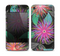 The Bright Colorful Flower Sprouts Skin for the Apple iPhone 4-4s