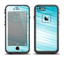 The Bright Diagonal Blue Streaks Apple iPhone 6/6s LifeProof Fre Case Skin Set