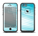 The Bright Diagonal Blue Streaks Apple iPhone 6/6s Plus LifeProof Fre Case Skin Set