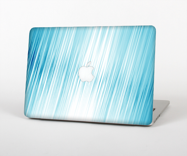 The Bright Diagonal Blue Streaks Skin Set for the Apple MacBook Air 11"