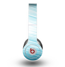 The Bright Diagonal Blue Streaks Skin for the Beats by Dre Original Solo-Solo HD Headphones