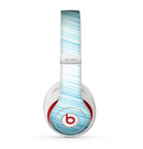 The Bright Diagonal Blue Streaks Skin for the Beats by Dre Studio (2013+ Version) Headphones