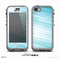 The Bright Diagonal Blue Streaks Skin for the iPhone 5c nüüd LifeProof Case